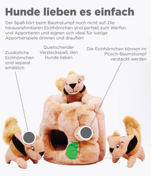 Outward Hound Hide A Squirrel - Gr. S - 3 Squirrel Outward Hound Hide A Squirrel - Gr. S - 3 Squirrel